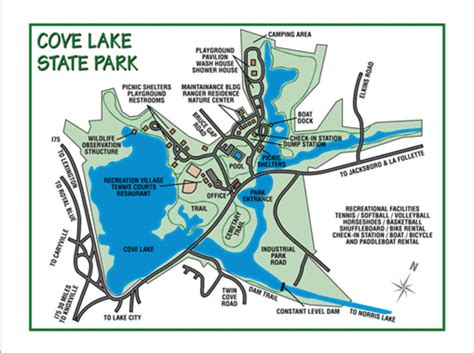 Ocean Cove Campground Map