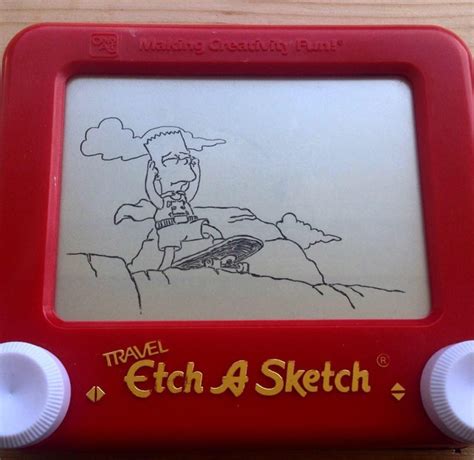 Amazing etch a sketch art : r/pics