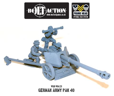 New: Bolt Action German Pak 40 And Specialists! - Warlord Games