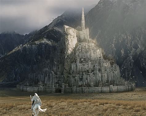 Minas Tirith HD by LexGoomer on DeviantArt