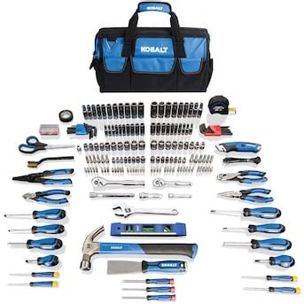 Kobalt 230-Piece Household Tool Set with Soft Case in the Household Tool Sets department at ...