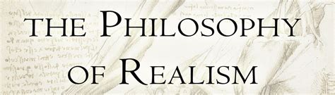 [Issue] The Philosophy of Realism – Reality