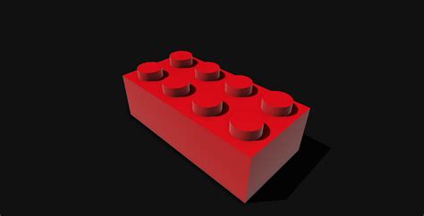 2x4 Lego Brick by Major_RedStar | Download free STL model | Printables.com