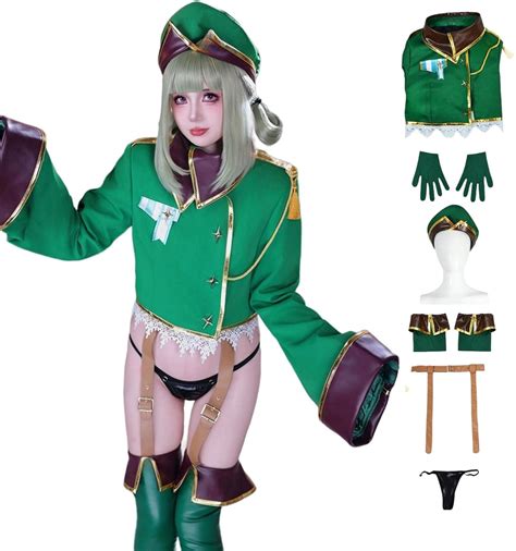 Amazon.com: WGGHOQ Araga Kiwi Cosplay Costume, Anime Gushing Over Magical Girls Cosplay Uniform ...