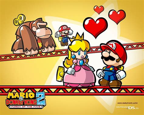 Online crop | HD wallpaper: Video Game, Mario vs. Donkey Kong 2: March ...