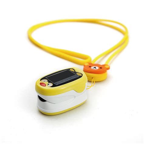 led child kids infant finger pulse oximeter medical pediatric portable spo2 blood oxygen monitor ...