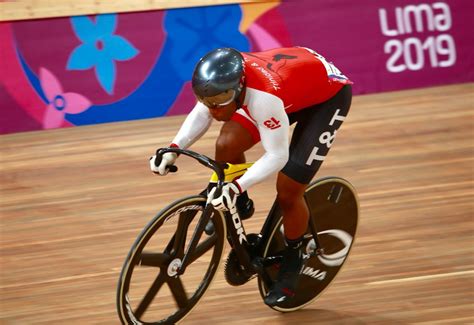 Panam Sports TRINIDAD Y TOBAGO VUELA EN LA PISTA DE CICLISMO DE LIMA - Panam Sports