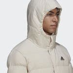 adidas Winter Jacket Down Helionic - aluminum | www.unisportstore.com