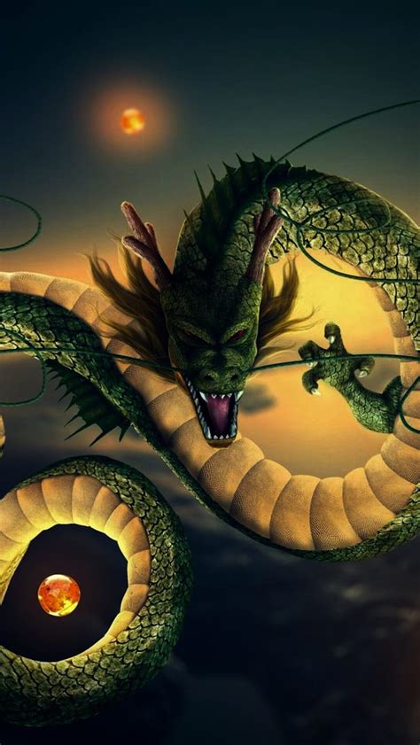 Shenlong, pelota, dragob ball z, dragones, dragones, golpe, súper, guau ...