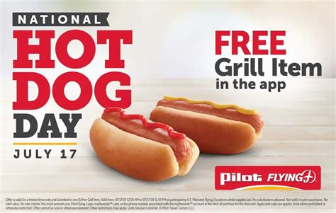 Hot Dog Day Deals July 17 - EatDrinkDeals