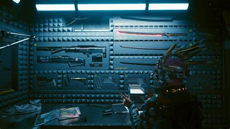 All stash wall weapons - Cyberpunk 2077 | Shacknews