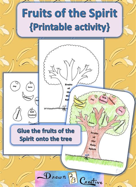 Printable Fruits Of The Holy Spirit