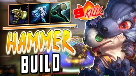 Smite: The Hammer Fenrir Build - 9 Kills in 5 Minutes!? - YouTube