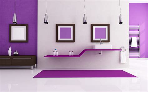 HD wallpaper: Purple Interior Design, house, furniture | Wallpaper Flare