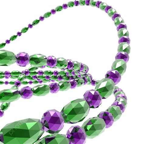 Mardi Gras Beads PNG Transparent, Green Jade Mardi Gras Beads, Bead, Mardi, Necklace PNG Image ...