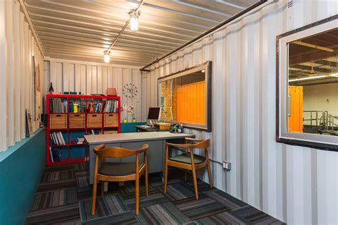 shipping container office interior - Google Search | Container office, Shipping container office ...