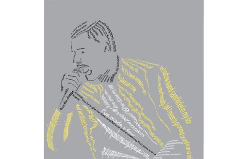 Freddie Mercury typographic portrait rework :: Behance