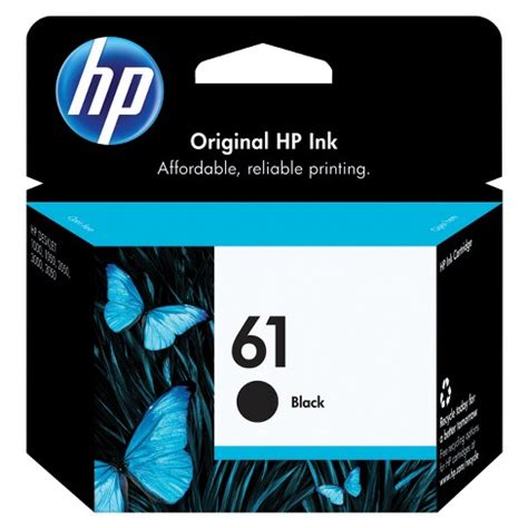 Hp 61 Single Ink Cartridge - Black (ch561wn) : Target