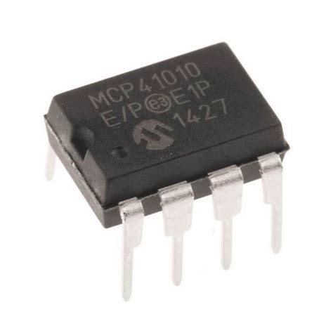 MCP41010 IC - 8-Bit Digital 10K Potentiometer with SPI Interface IC buy online at Low Price in ...