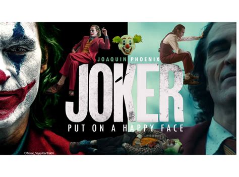 "JOKER" Movie poster by Vijay Karthik on Dribbble