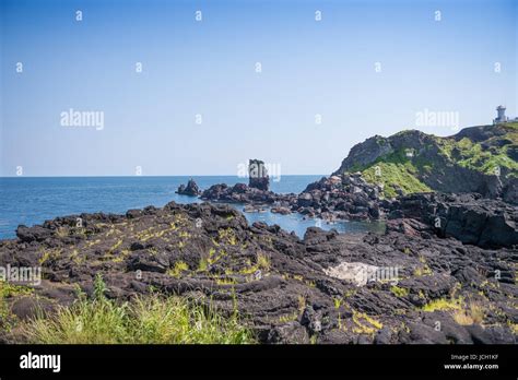 South Korea's Jeju Island beach scenery Stock Photo - Alamy