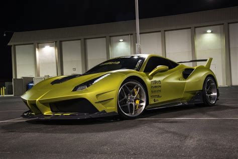 Misha Designs Ferrari 488 GTB Makes Any Time Lime Time