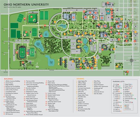 Ohio State University Campus Map | Maps Of Ohio