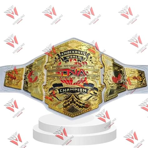 TNA World Knockouts Championship Wrestling Replica Title Belt