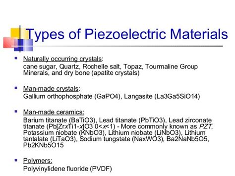 Piezoelectric effect hana basheer