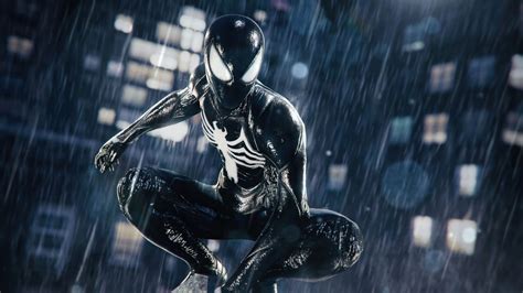 Spider-Man Venom Symbiote Suit 4K #4671m Wallpaper PC Desktop