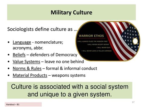 PPT - Military Culture & Treatment - 101 PowerPoint Presentation - ID ...