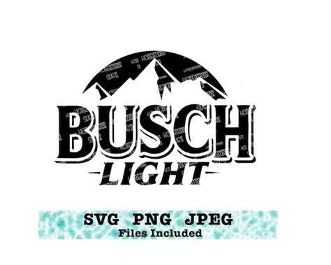 Busch Light Decal Svg