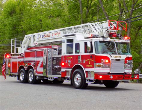 Canton, CT's brand new Ladder 2. : Firefighting