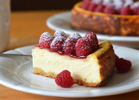 Ricotta Cheesecake with Fresh Raspberries - Once Upon a Chef