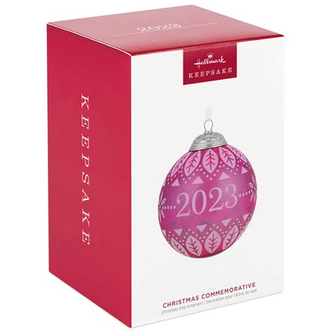 2023 Christmas Commemorative #11 Hallmark Keepsake Ornament - Hooked on Hallmark Ornaments