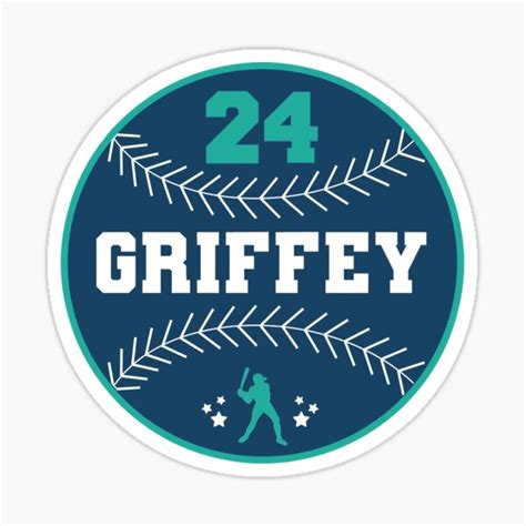 "24 Ken Griffey Jr, The Kid, Seattle Redro Baseball, Ken Griffey Junior ...