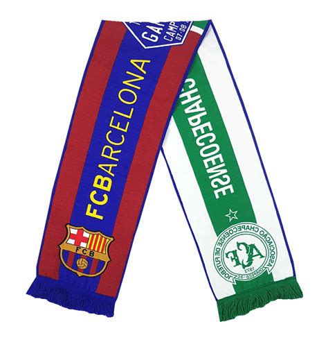 Cachecol Barcelona vs Chapecoense Trofeu Joan Gamper | futclassics