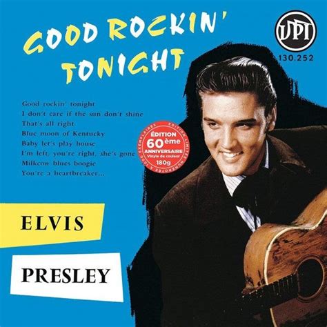 Good Rockin' Tonight LP. Elvis Presley Records, Lets Play, Play House ...