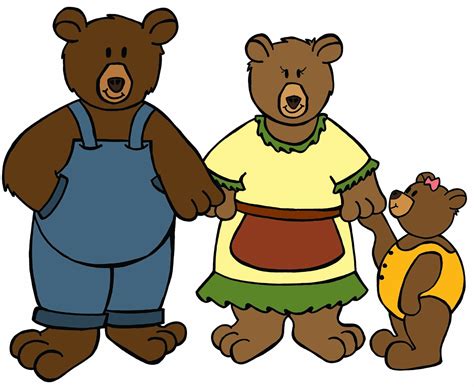 Goldilocks And The Three Bears Clipart | Free download on ClipArtMag