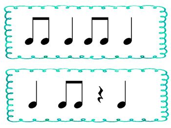 4-Beat Rhythm Patterns up to 16th notes by Kelly Voigt | TPT