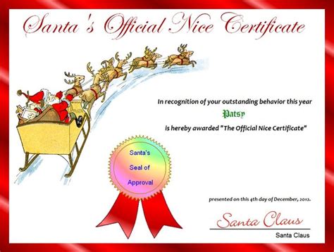 Template Printable | Nice certificate, Christmas gift certificate, Gift ...