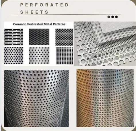 Ss Perforated Sheet at Rs 140/sq ft | SS Perforated Sheets in New Delhi ...