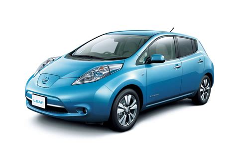 2013 Nissan Leaf blue