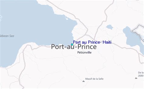 Port au Prince, Haiti Tide Station Location Guide