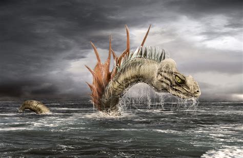 Download Fantasy Sea Monster HD Wallpaper