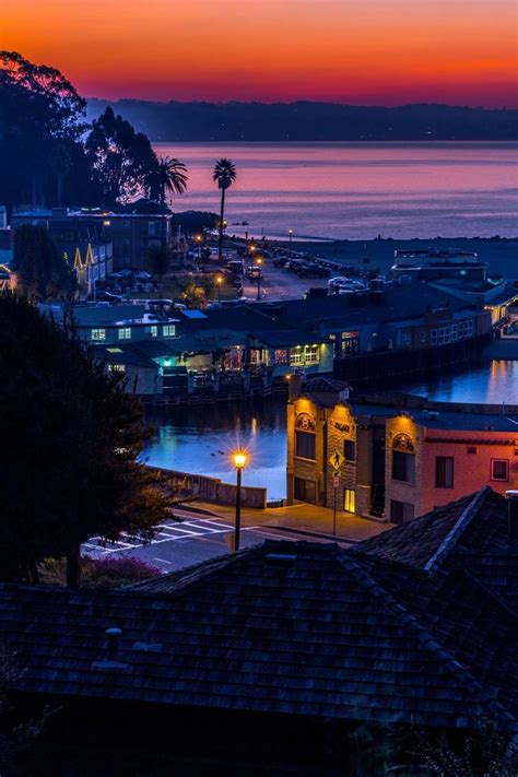 Capitola Village from the trestle. 10-11-17 | Capitola village, House styles, Mansions