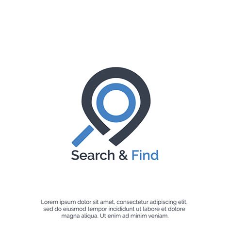 Search and Find Logo Template on Behance