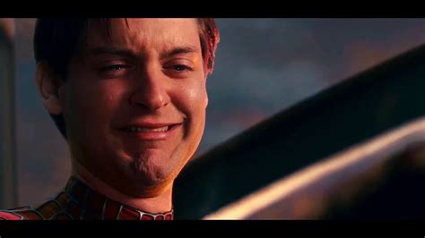 Tobey Maguire Crying Spiderman 3