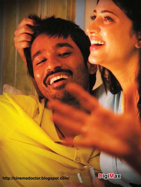 cinema doctor: Dhanush and Shruti Haasan Dhanush in 3 Tamil Movie First ...