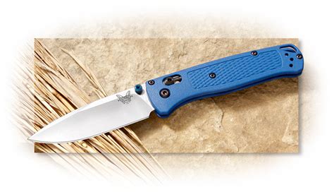 Benchmade Bugout Blue Grivory | AGRussell.com